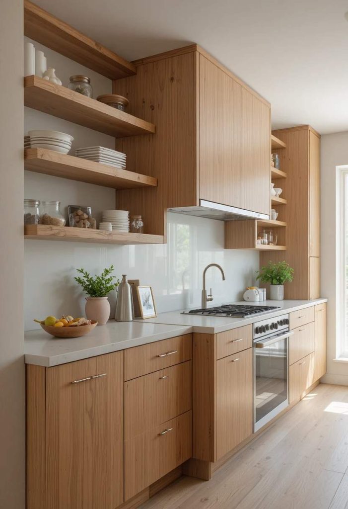 Add Open Shelving