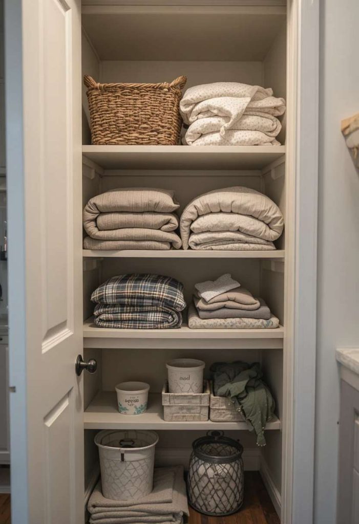 Use the Top Shelf for Spares