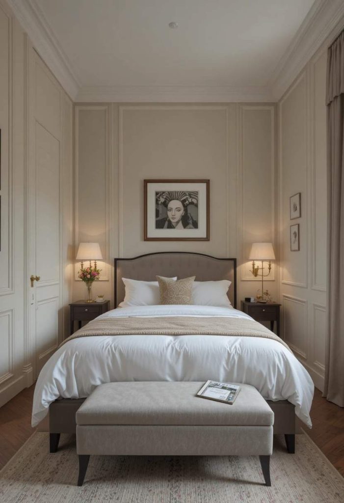 Add a Bench at the Foot of the Bed