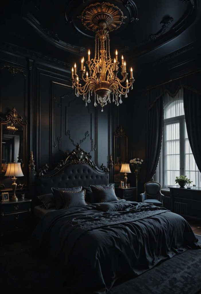 Add a Dramatic Chandelier