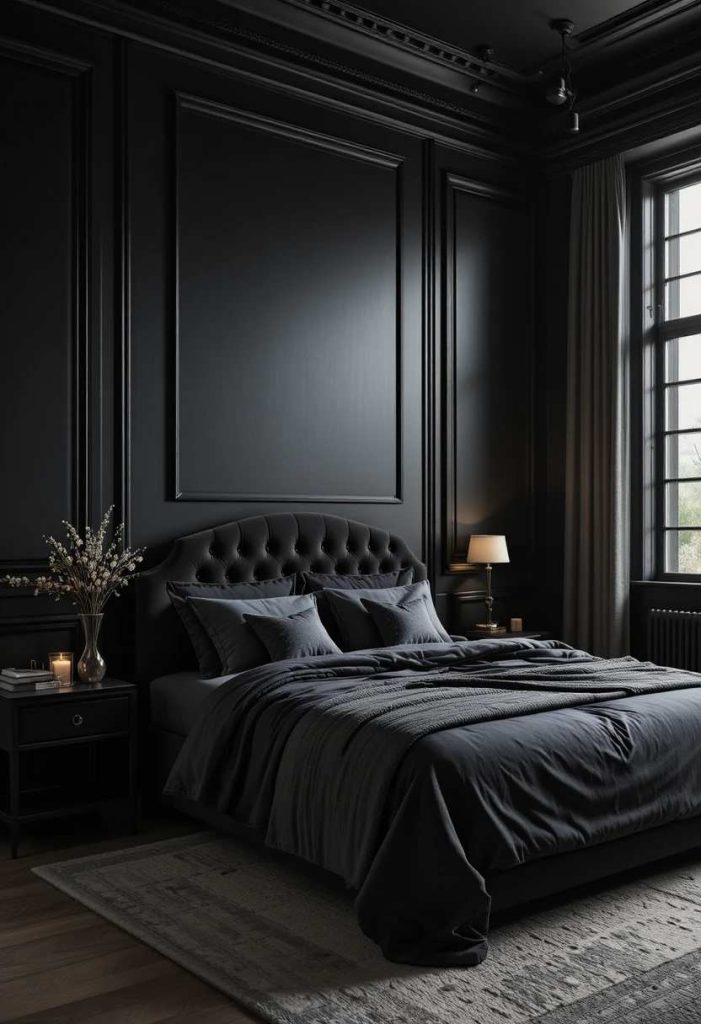 Start With Deep Black Walls