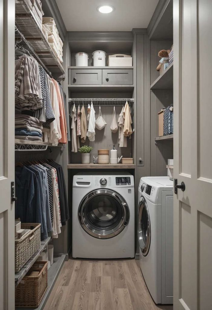 Use Vertical Wall Racks