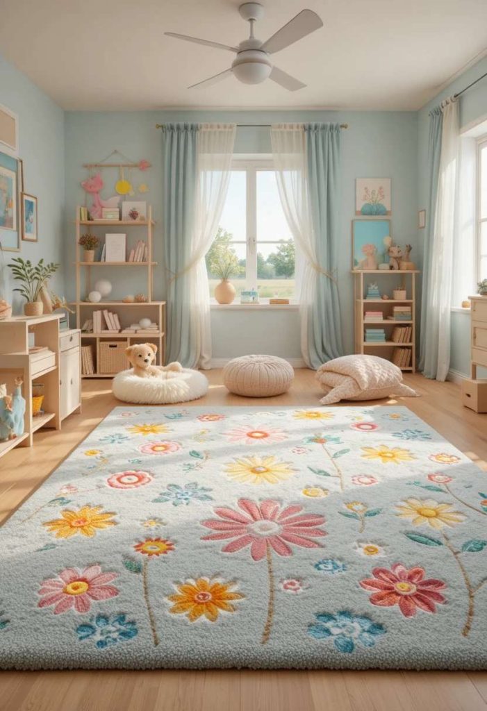 24. Add a Cozy Rug