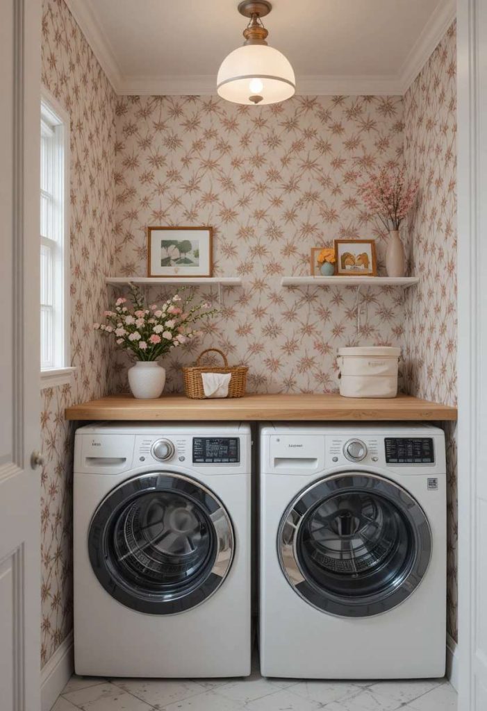 Add a Pop of Colour or Wallpaper