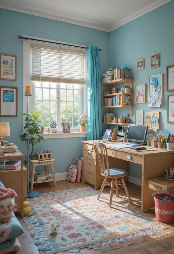 Add a Study or Craft Desk