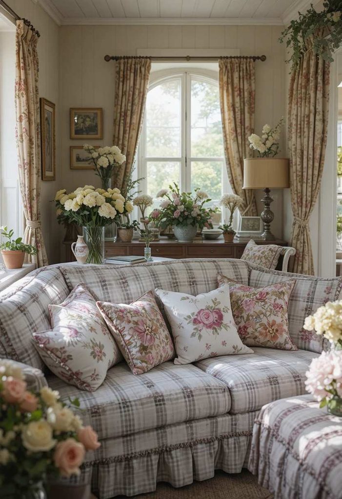 Add Gingham and Ticking Stripes