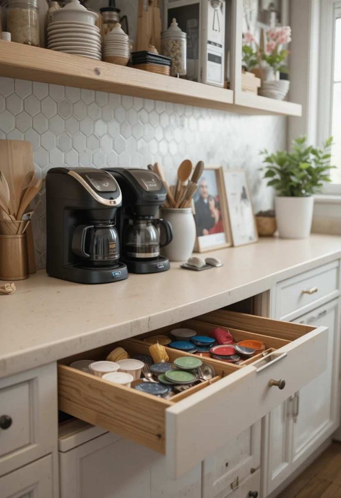 Add a Drawer for Spoons and Pods