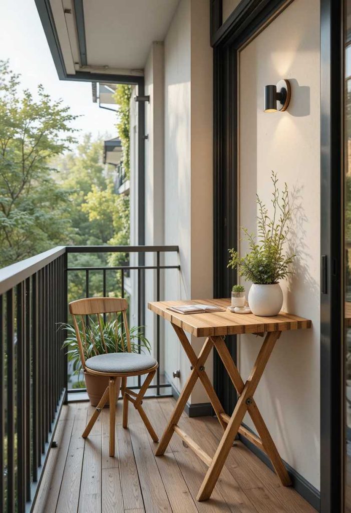 Add a Foldable Table