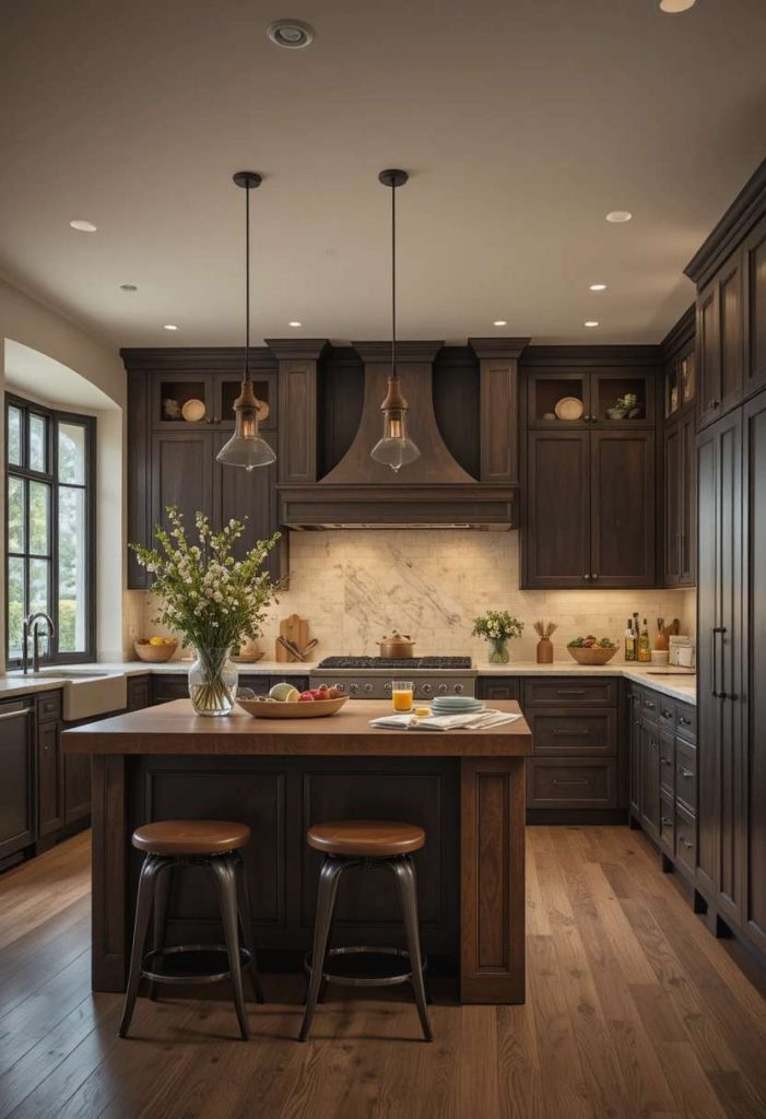 Add a Kitchen Island in Wood