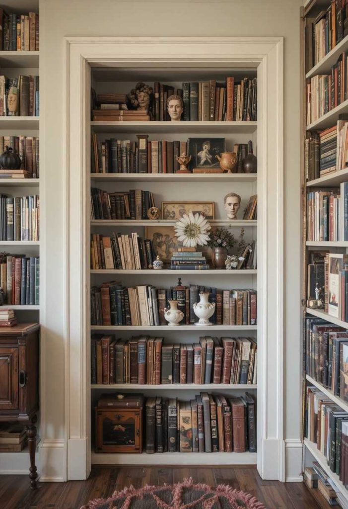 Display Treasures Among Books