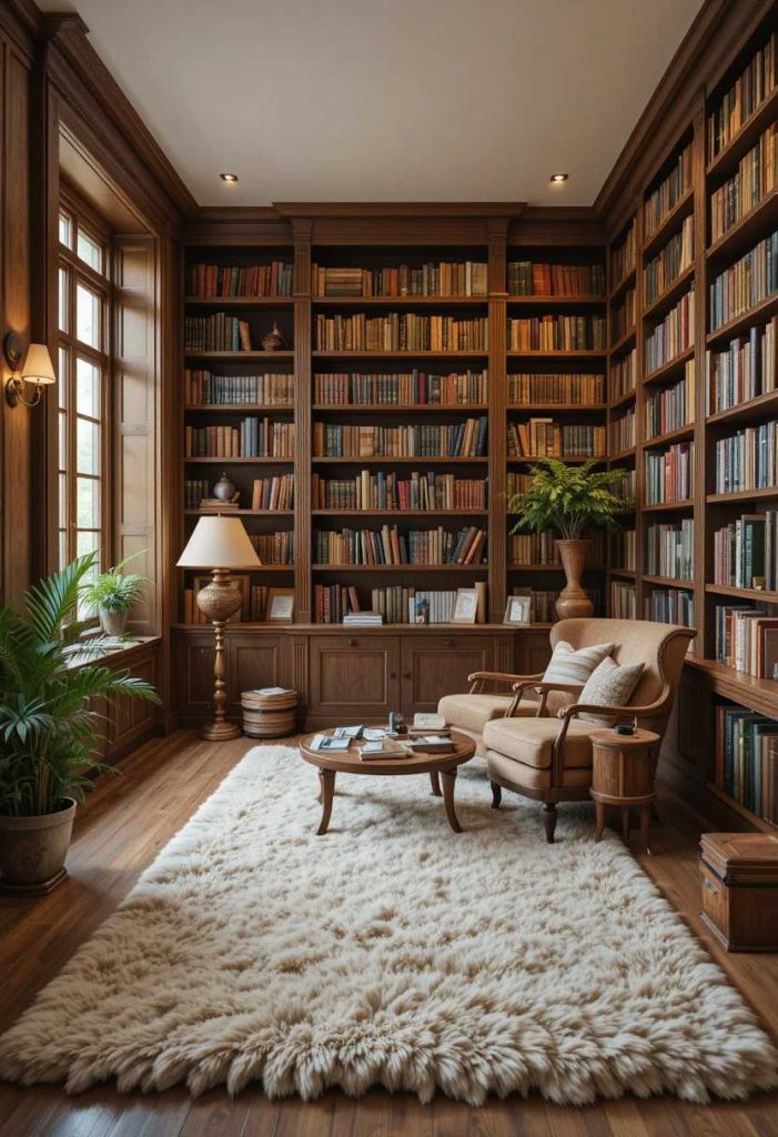 Add a Soft Rug Underfoot