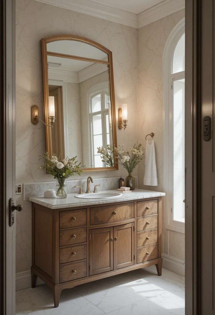 Add a Leaning Mirror