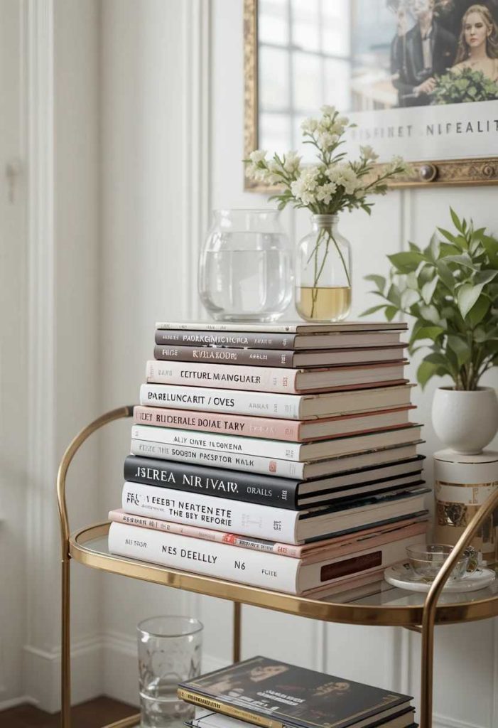 Add a Stack of Coffee Table Books