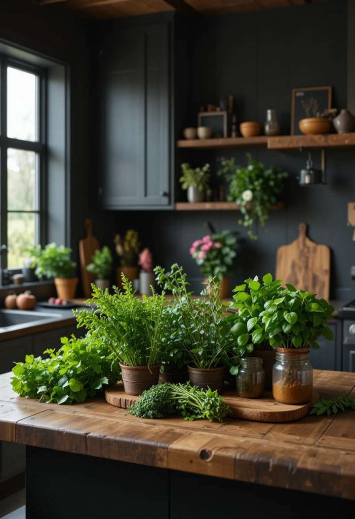 Add Greenery and Herbs
