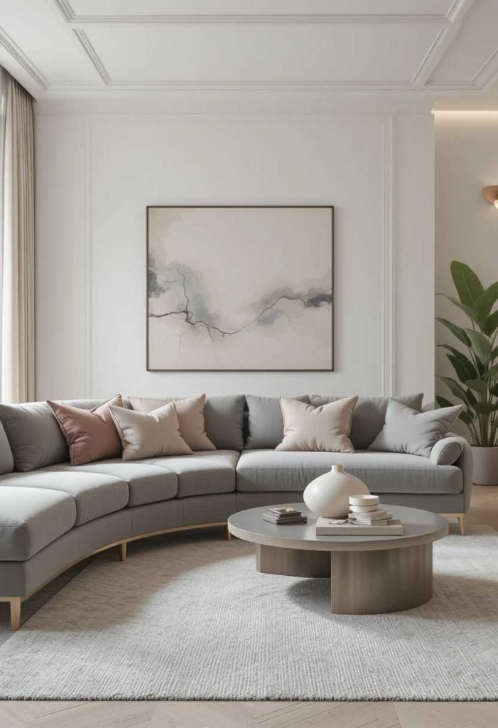 Add a Modern Coffee Table