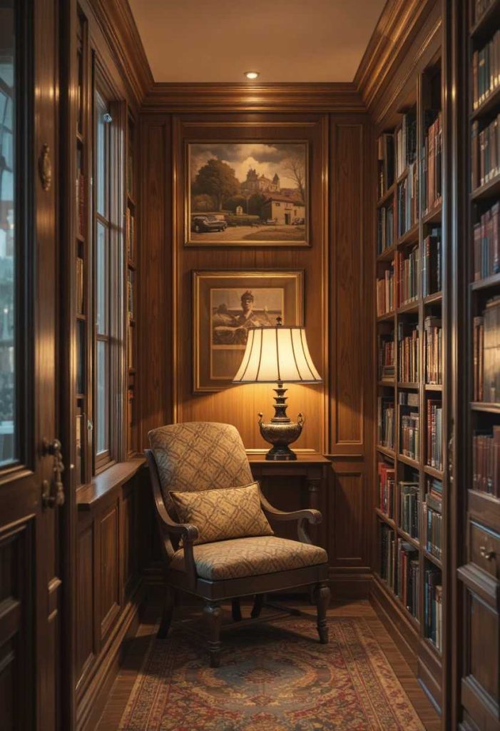 Create a Reading Nook in a Corner