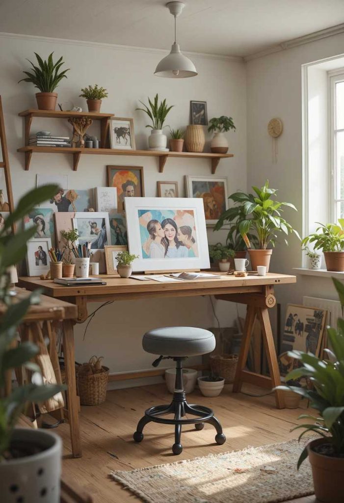 Add a Comfortable Stool or Chair