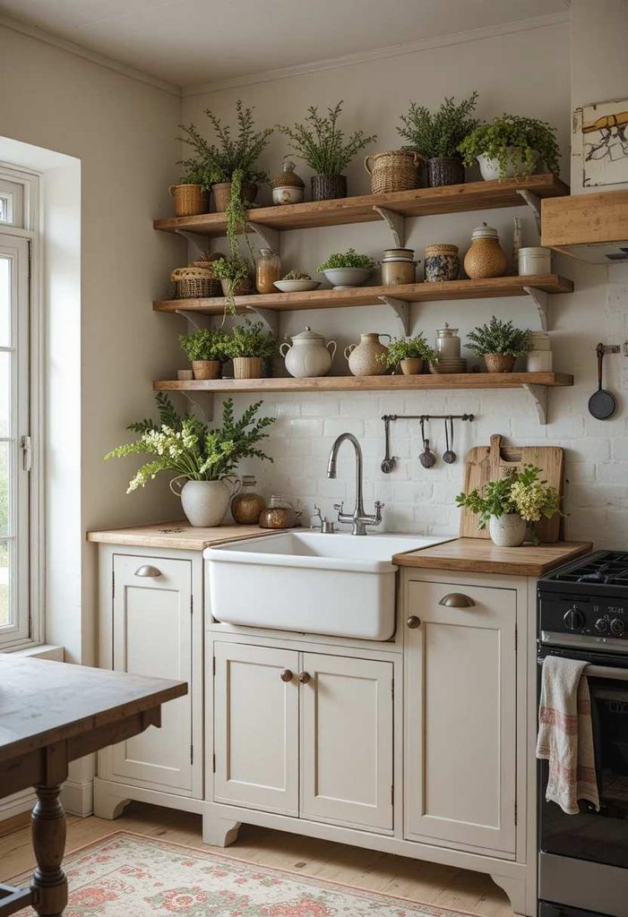 Add a Farmhouse Sink or Kitchen Touch
