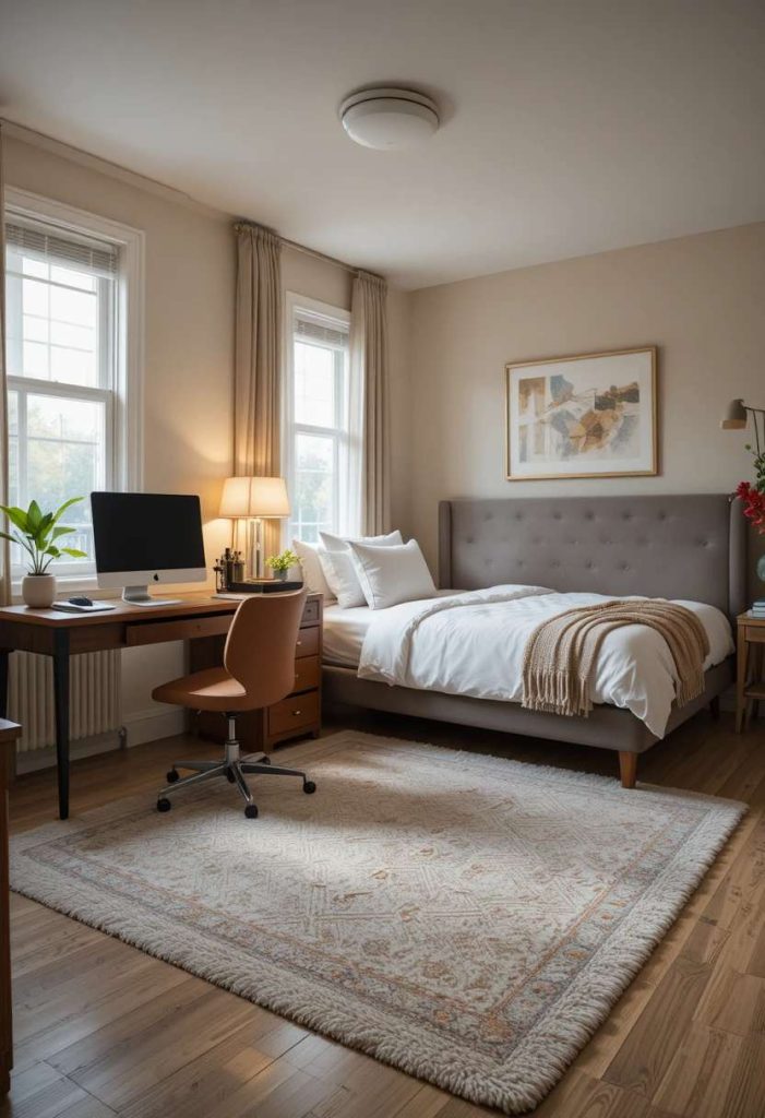Add a Rug to Define the Space