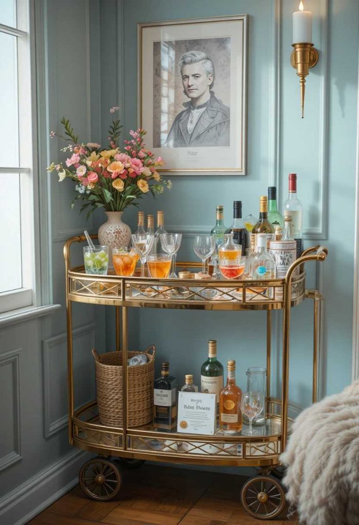 Add a Themed Cocktail Corner