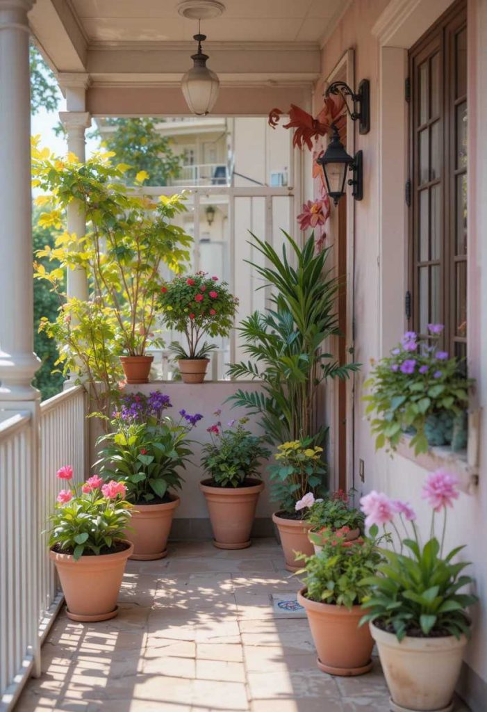 Style With Colourful Pots