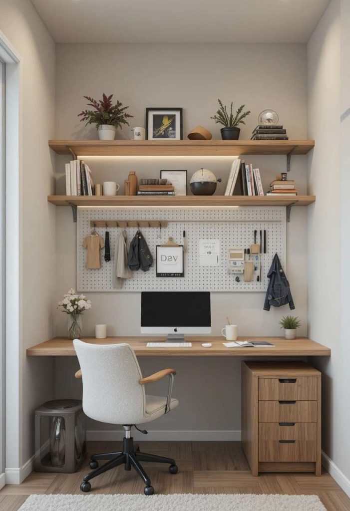 Add Wall-Mounted Storage