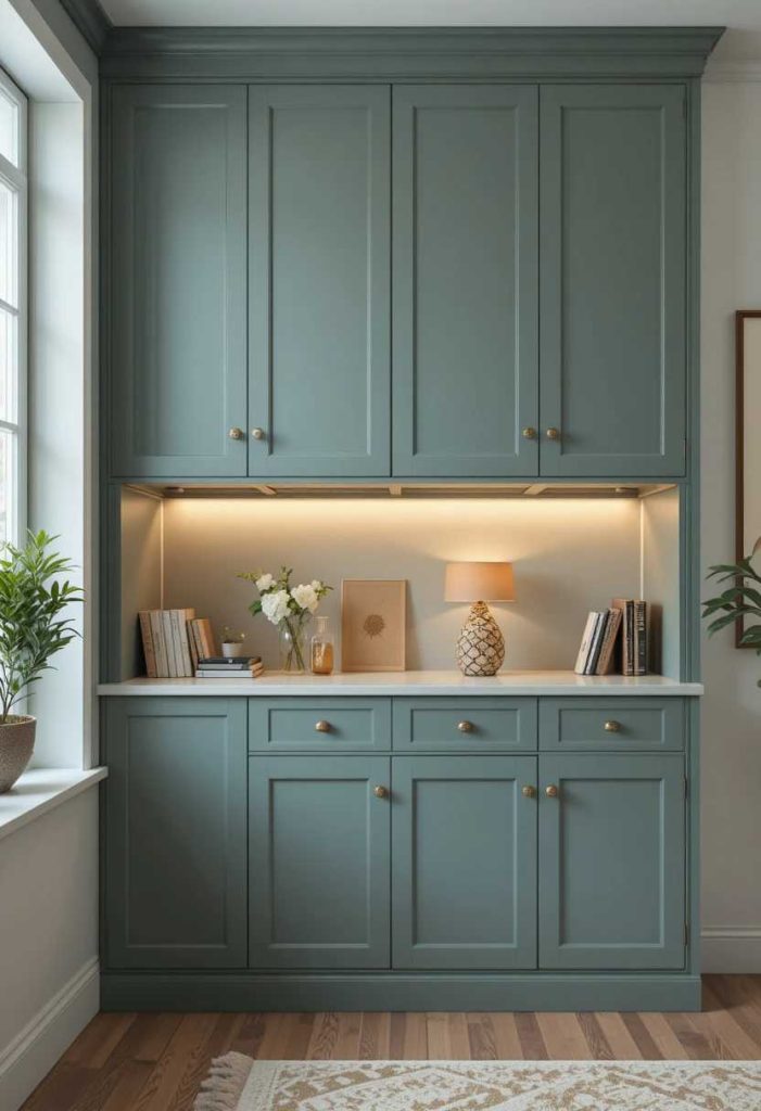 Add a Contrasting Interior
