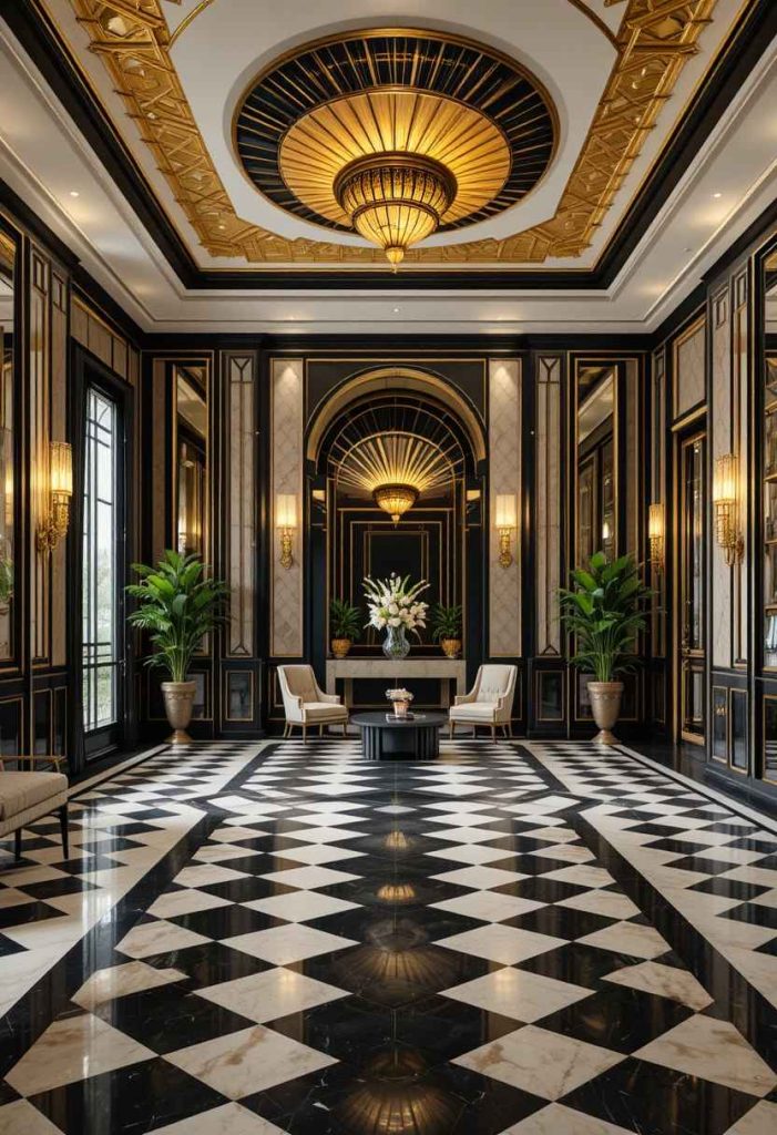 Add Bold Geometric Patterns