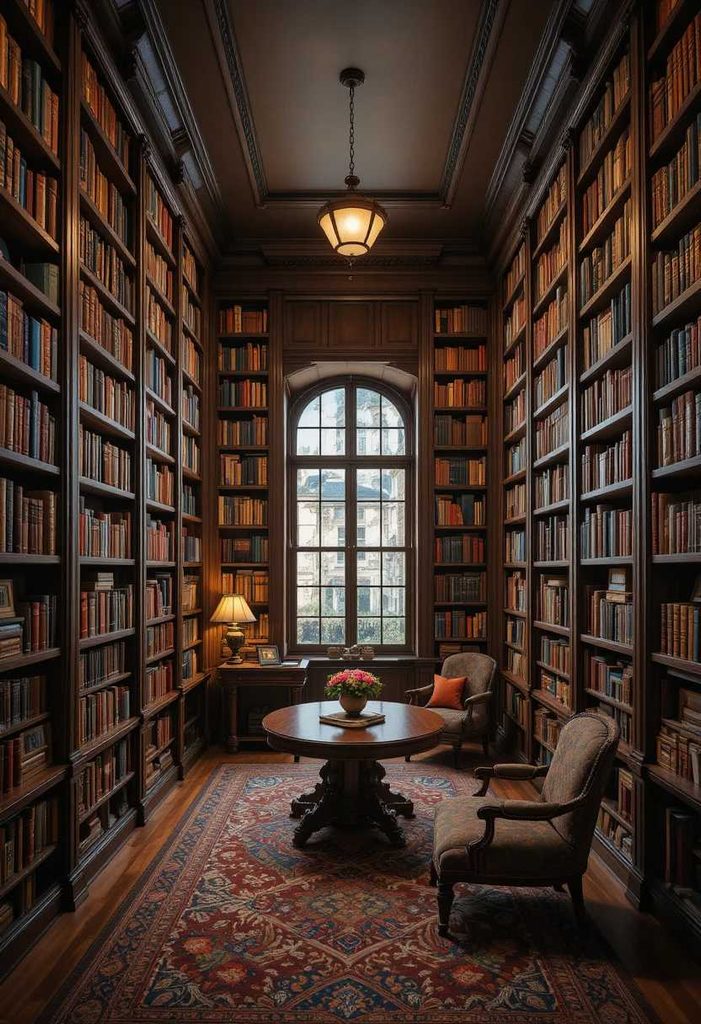 Line the Walls With Shelves