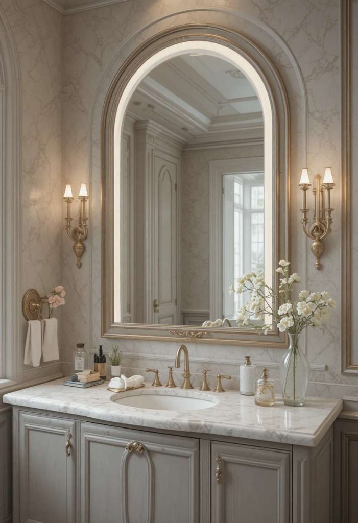 Add an Arched Mirror