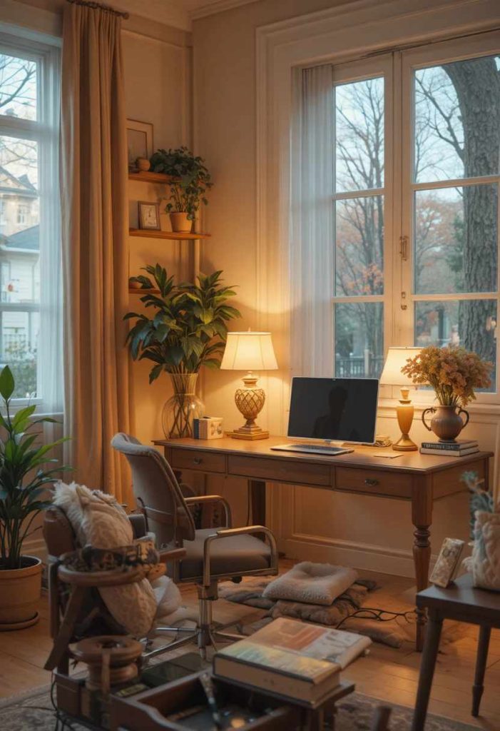 Add Soft, Warm Lighting