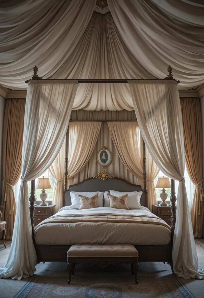 Add a Draped Ceiling Effect