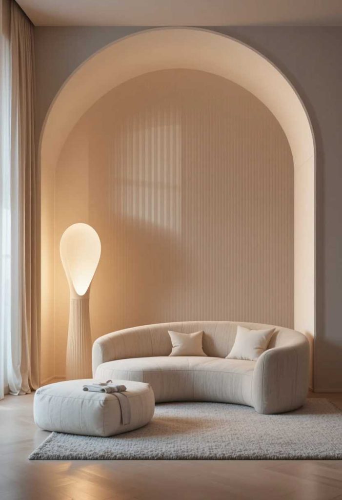 Add a Sculptural Floor Lamp