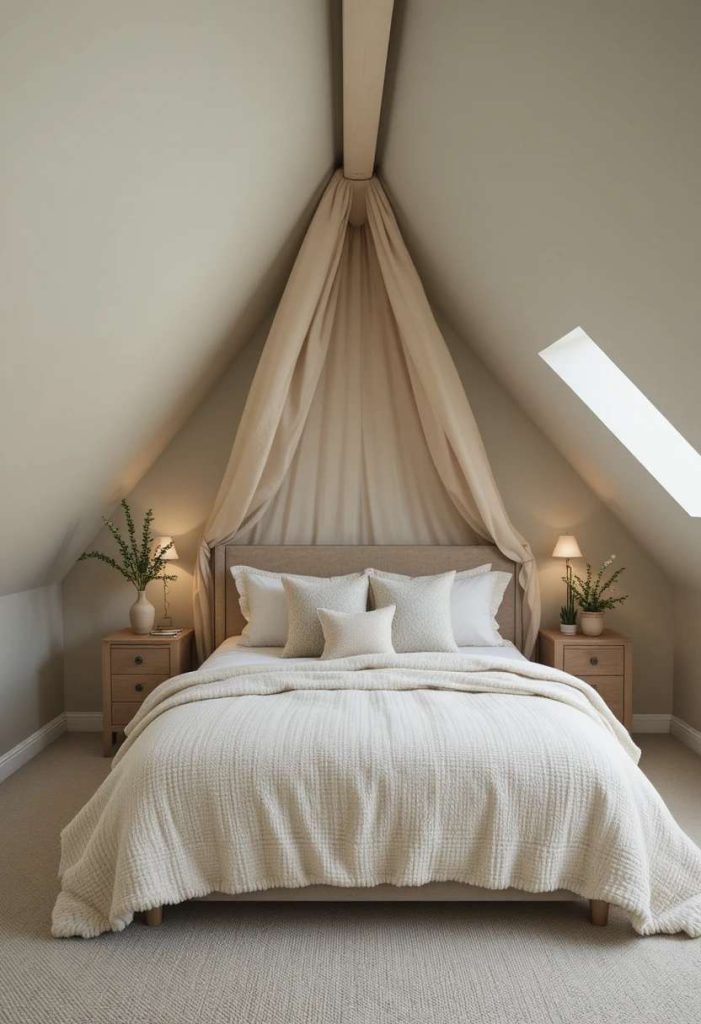 Add a Cozy Colour on the Ceiling