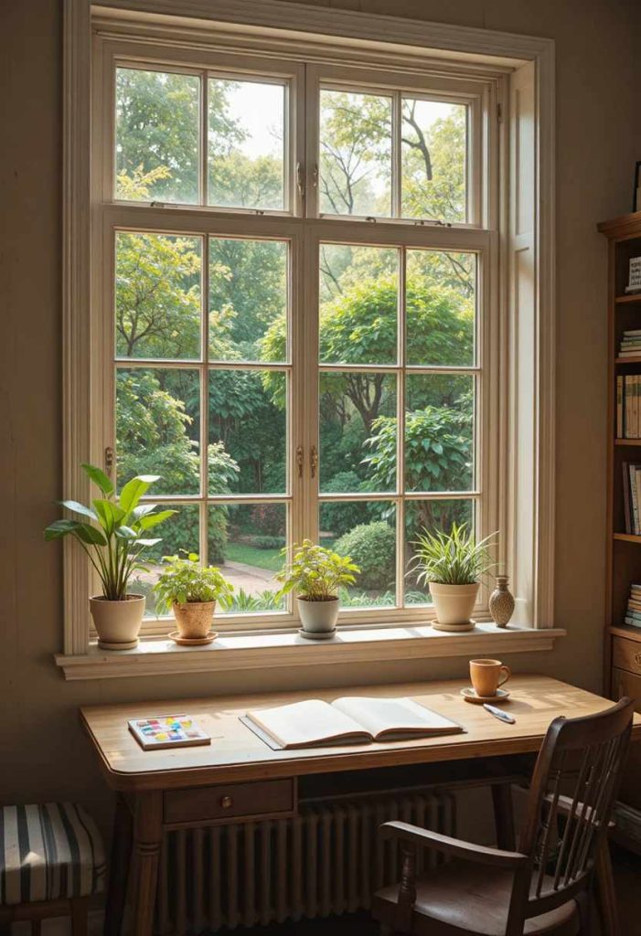 Add a View or Window Desk