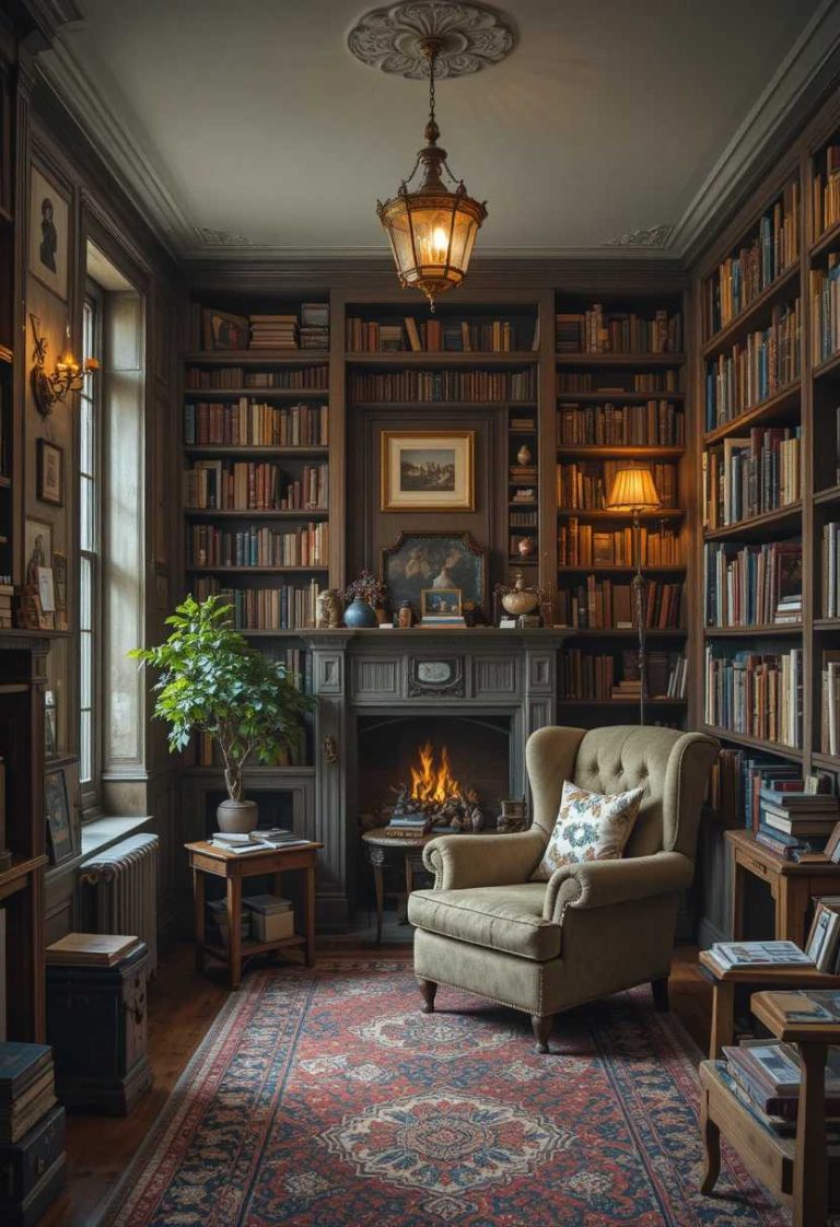 Home Library Ideas for a Cozy, Book-Lover's Dream Space