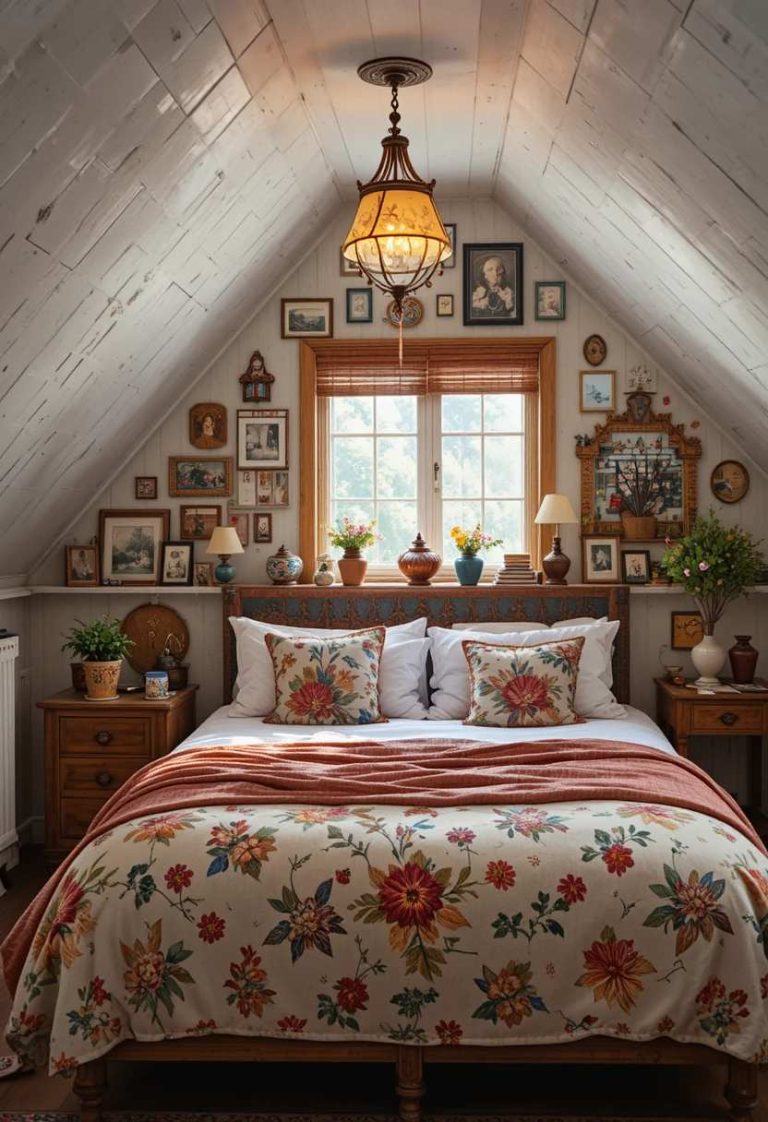 Slanted Ceiling Bedroom Ideas