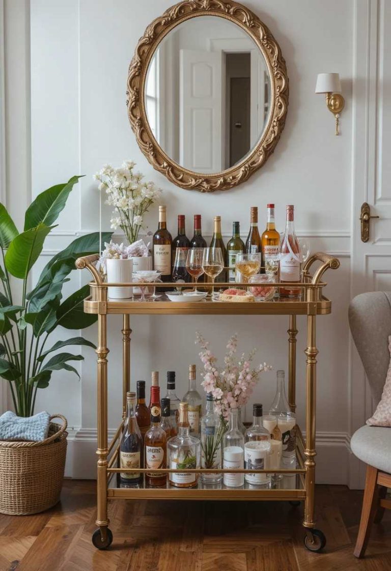 Bar Cart Styling Ideas