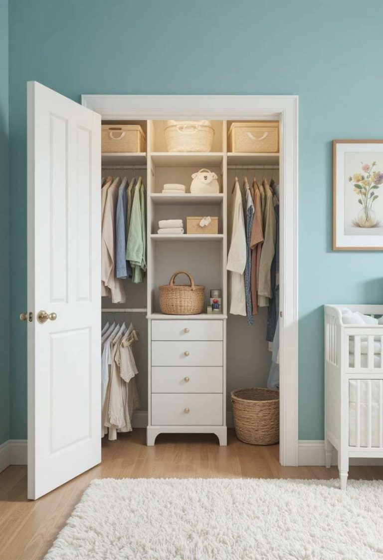 Baby Closet Organization Ideas