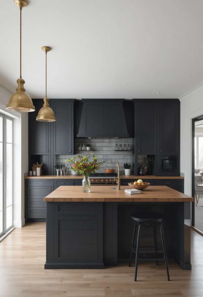 Pair With Navy Cabinets