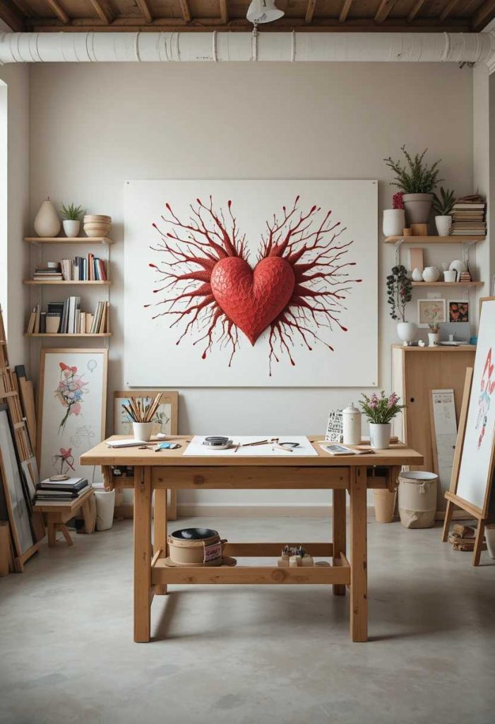 Add a Sturdy Work Table