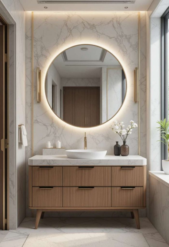 Add a Round Mirror