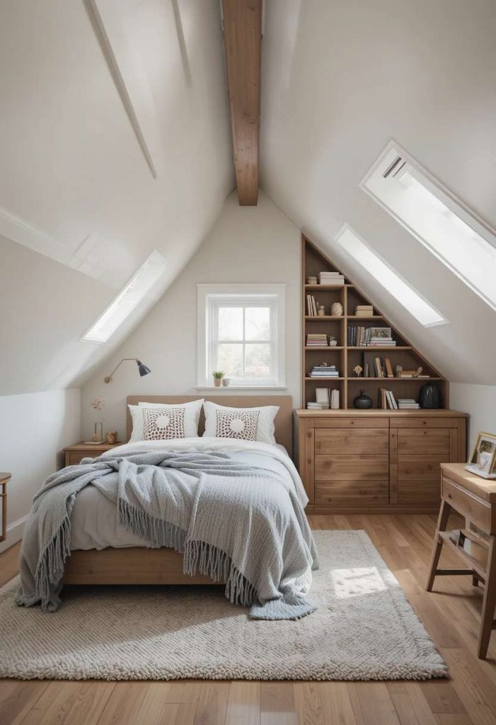 Use the Eaves for Storage