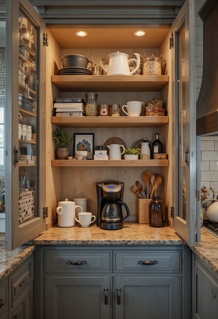 Add a Coffee Cabinet