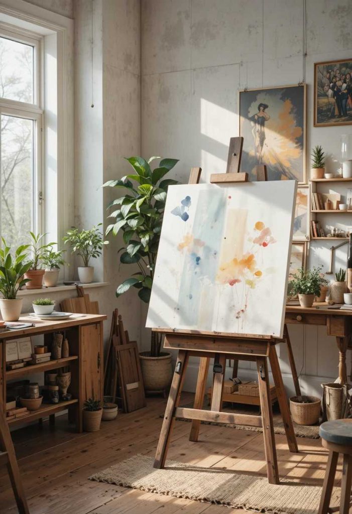 Add an Easel