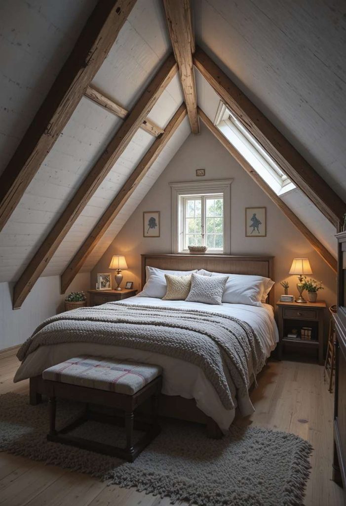 Embrace the Sloped Ceiling