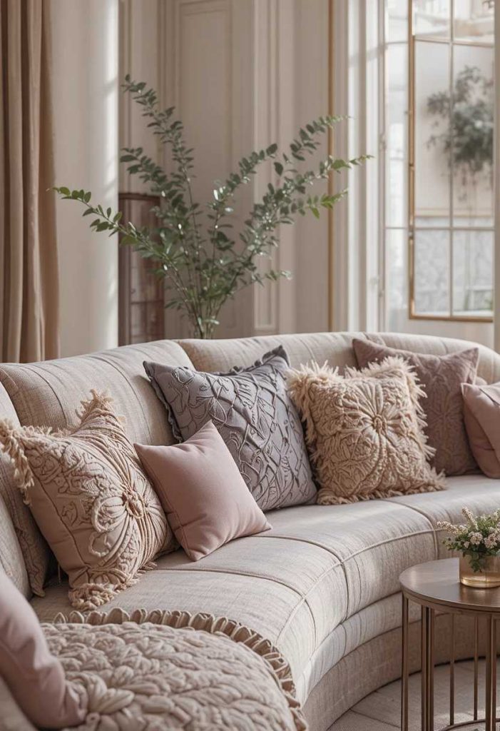 Add Textured Cushions