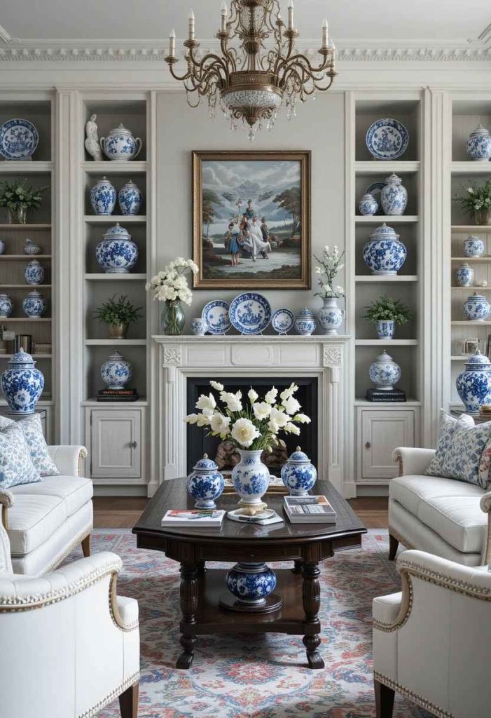 Add Blue and White