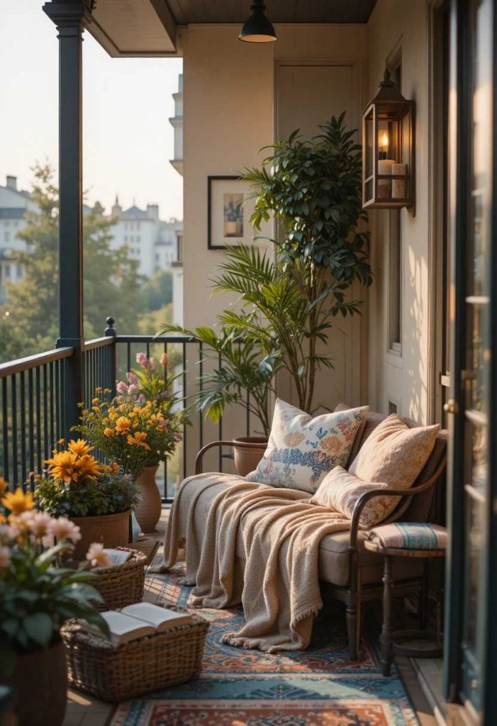 Add Soft Cushions and Throws