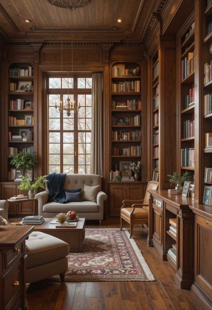Use Warm Wood Tones